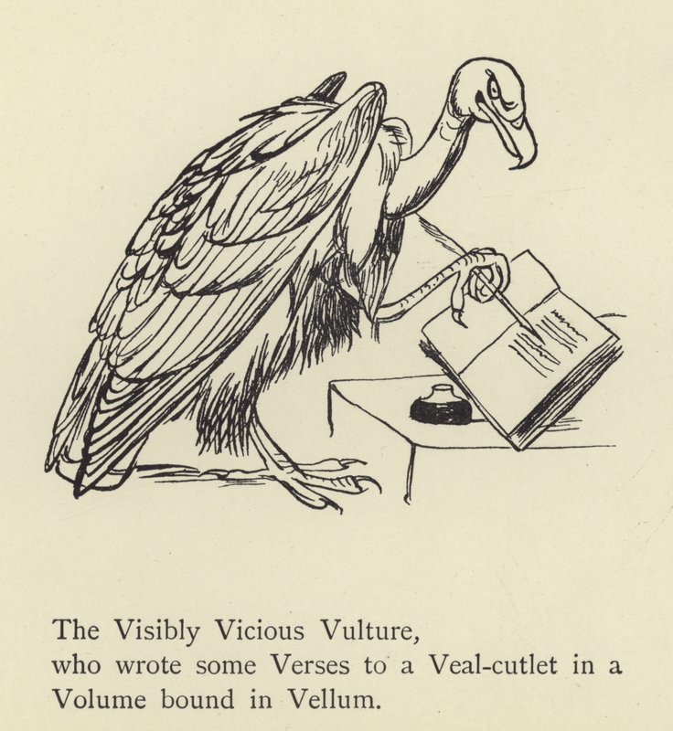 Den synligt onda gamen av Edward Lear
