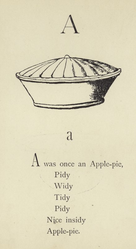 Bokstaven A av Edward Lear