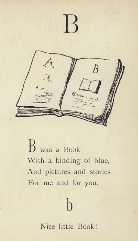 Bokstaven B av Edward Lear