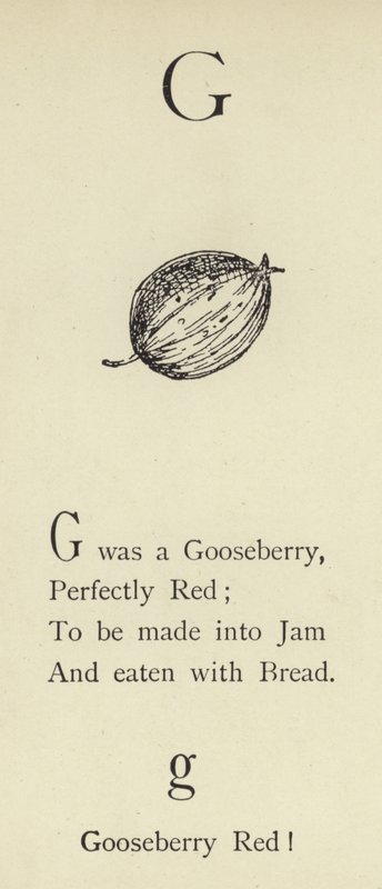Bokstaven G av Edward Lear