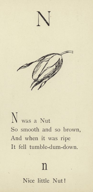 Bokstaven N av Edward Lear