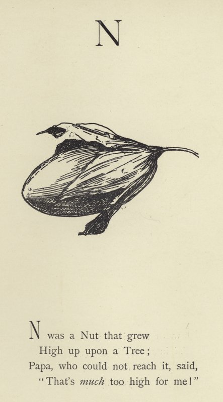 Bokstaven N av Edward Lear