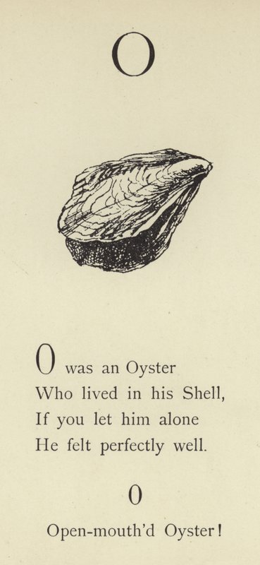 Bokstaven O av Edward Lear