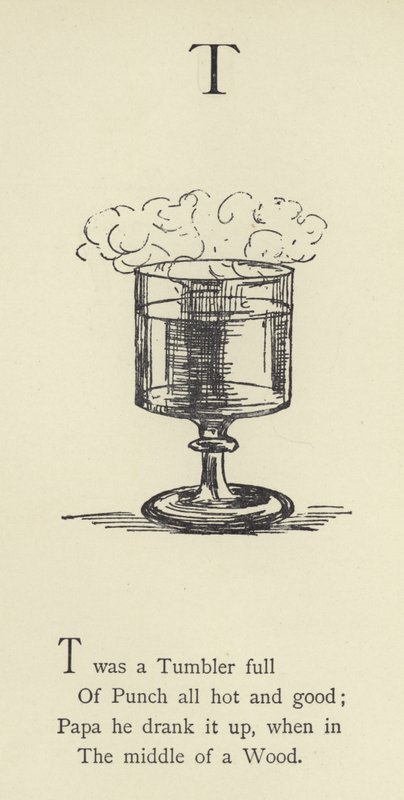 Bokstaven T av Edward Lear
