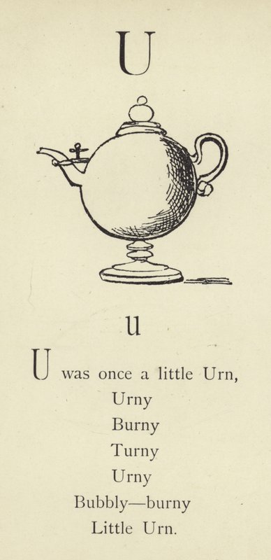 Bokstaven U av Edward Lear