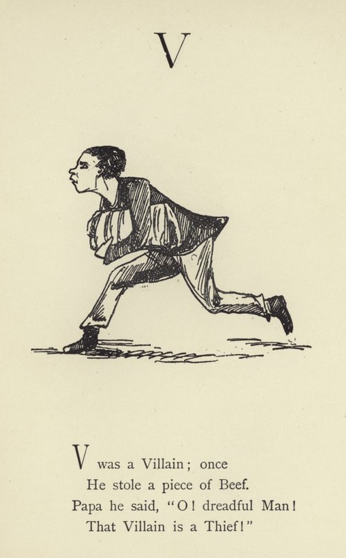 Bokstaven V av Edward Lear