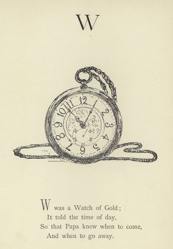 Bokstaven W av Edward Lear