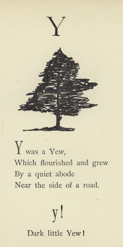 Bokstaven Y av Edward Lear