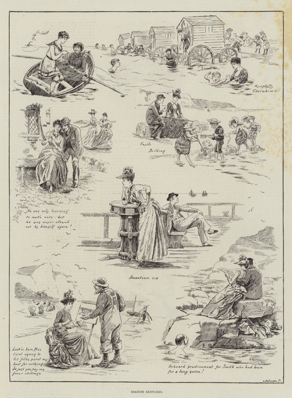 Seaside Skisser av Edward Morant Cox