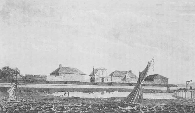 Tilbury Fort (gravyr) av Edward (after) Gyfford
