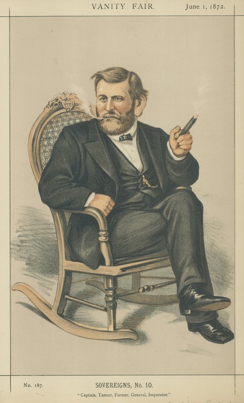 General Ulysses S Grant av Edward Frederick Brewtnall