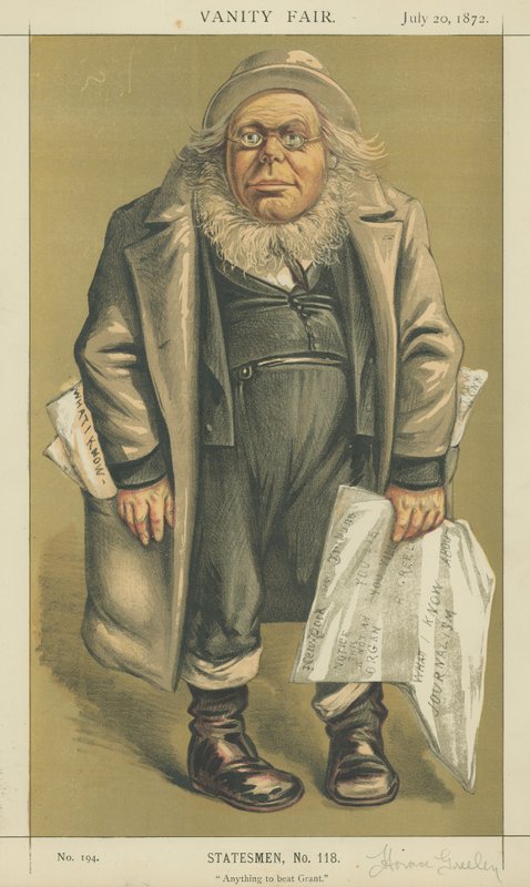 Horace Greeley av Edward Frederick Brewtnall