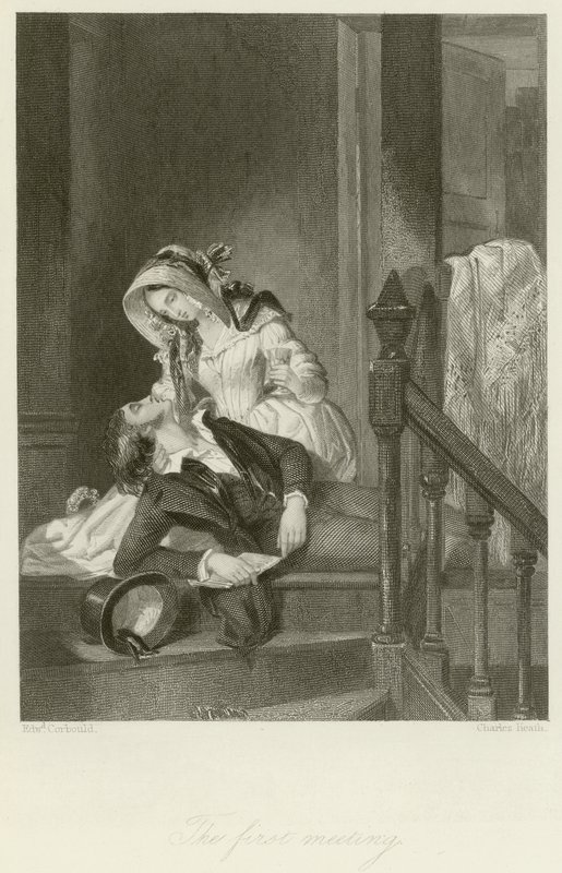 Första mötet av Edward Henry Corbould