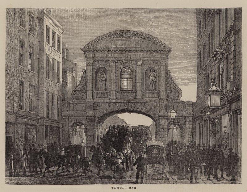 Temple Bar av Edward Henry Fahey