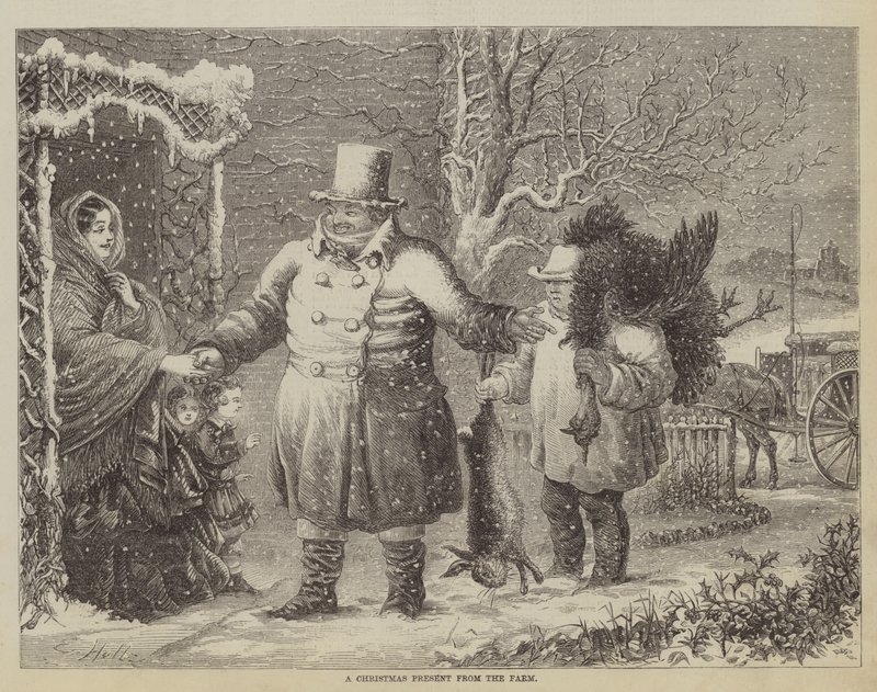 En julklapp från gården av Edward Hull