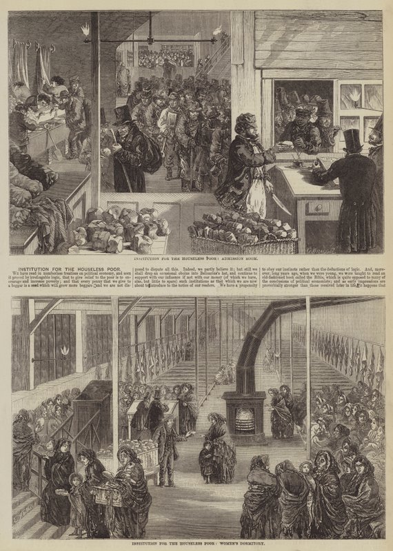 Institutionen för de huslösa fattiga av Edward Hull