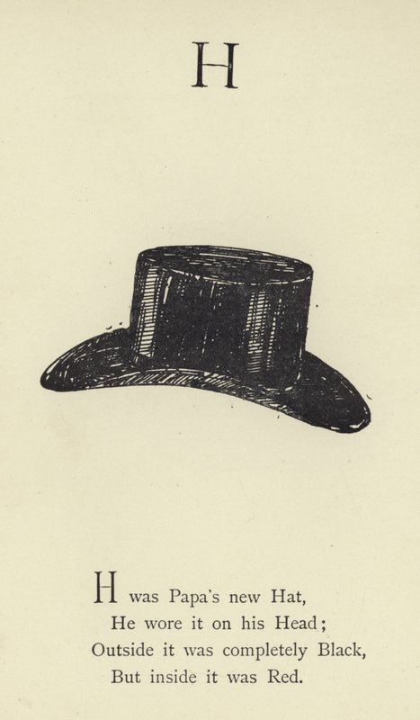 Bokstaven H av Edward Lear