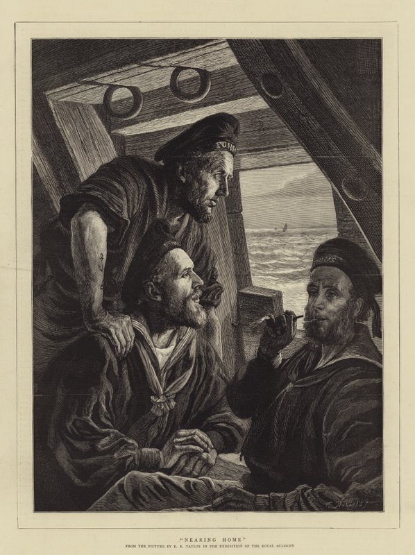Närmar sig hem av Edward Richard Taylor
