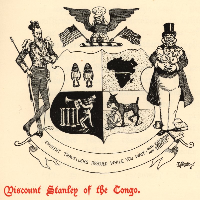 Viscount Stanley av Kongo (gravyr) av Edward Tennyson Reed