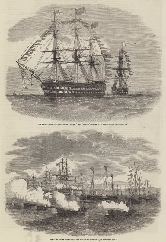 Naval Review av Edwin Weedon