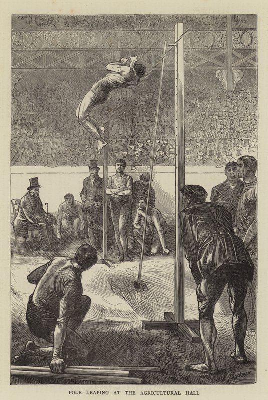 Polleaping vid Lantbrukshallen av Edwin Buckman