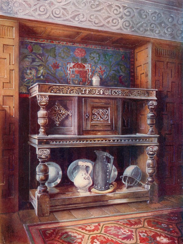 Court Cupboard Buffet av Edwin John Foley