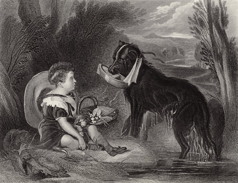 Vännerna av Edwin Landseer