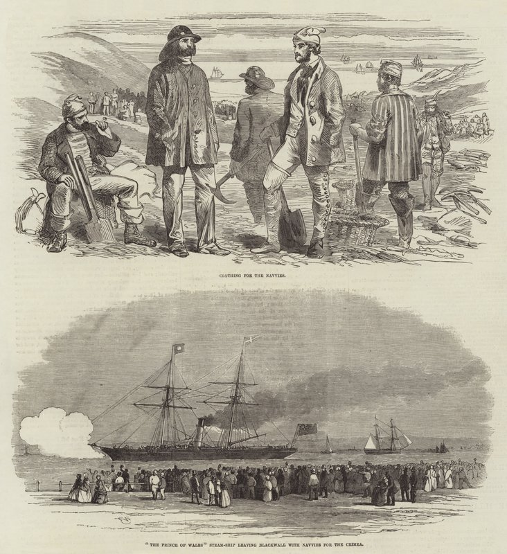 Navvies för Krim av Edwin Weedon
