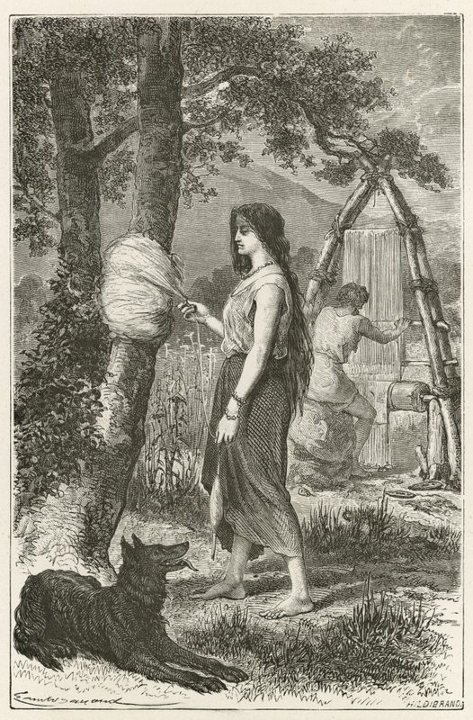 Den första vävaren av Emile Antoine Bayard