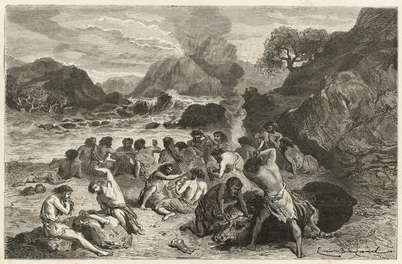 En fest på renarnas tid av Emile Antoine Bayard