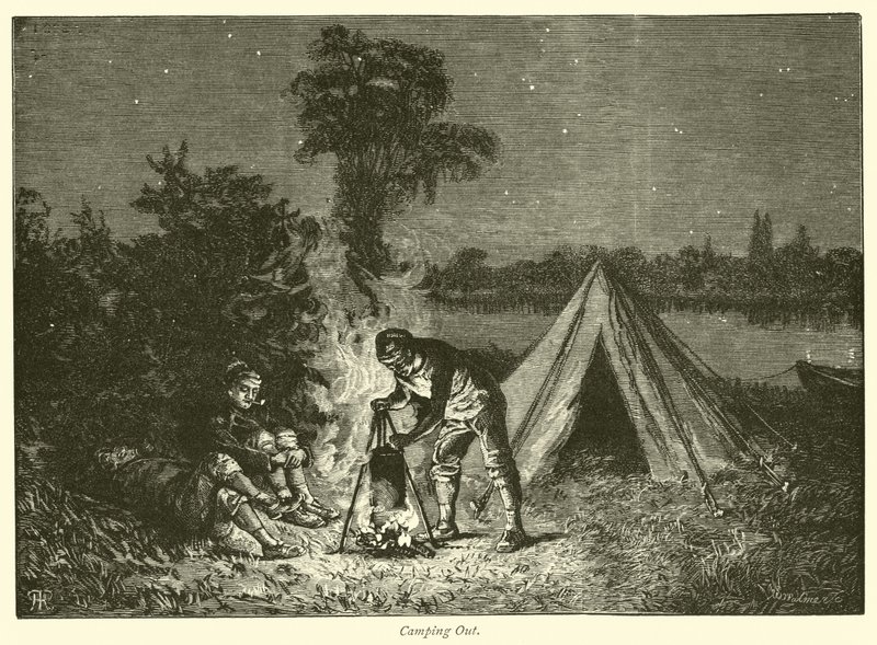 Camping ute av English School