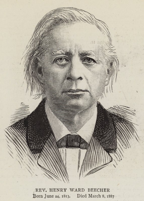 Pastor Henry Ward Beecher av English School