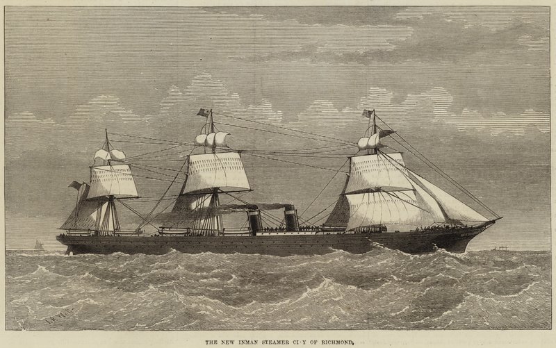 The New Inman Steamer City of Richmond av English School