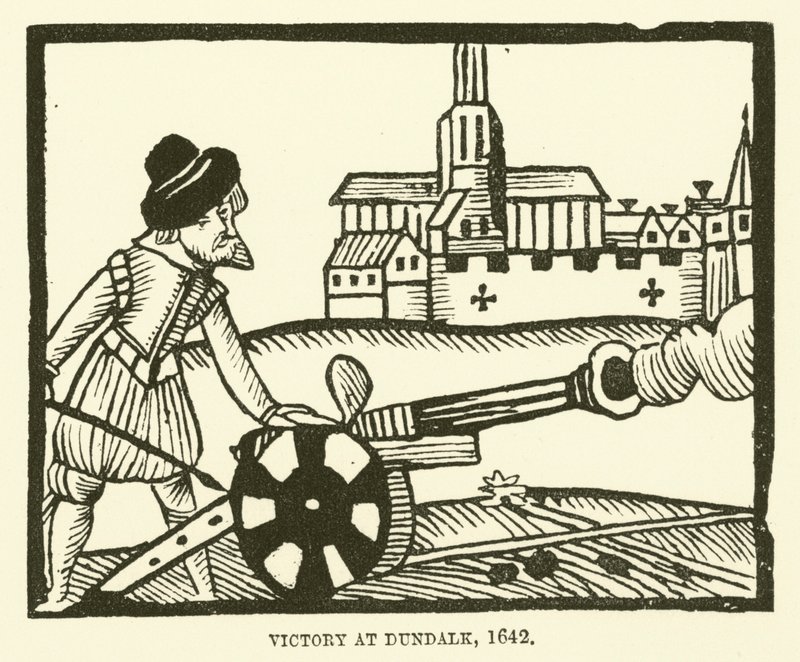 Seger vid Dundalk, 1642 av English School