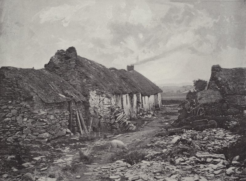 En bondgård i Donegal av English Photographer