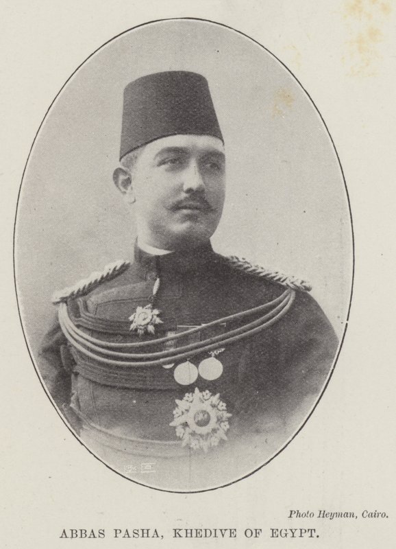 Abbas Pasha, Khedive i Egypten av English Photographer