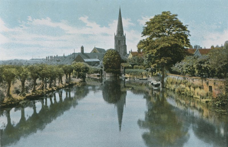 Abingdon, från bron av English Photographer