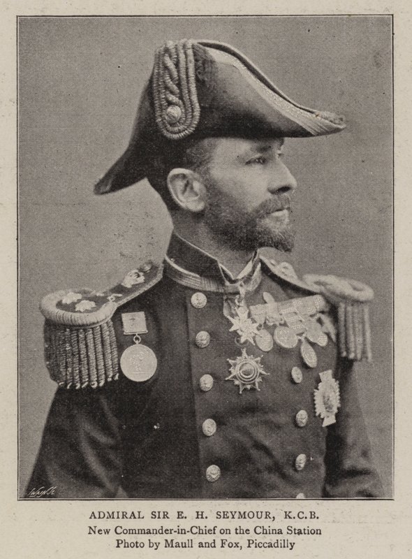 Amiral Sir E H Seymour, KCB av English Photographer