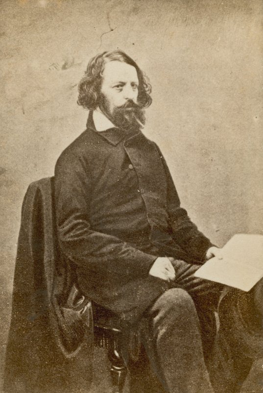 Alfred Tennyson av English Photographer