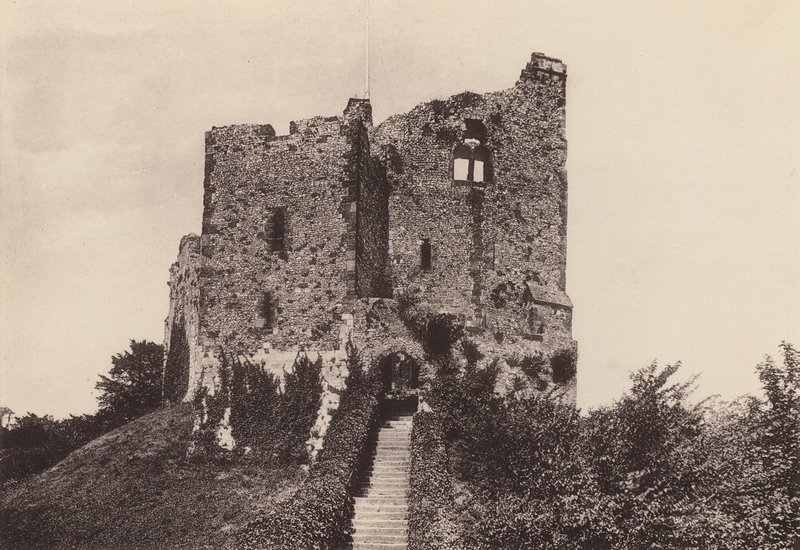 Arundel: The Castle Keep (s/v foto) av English Photographer
