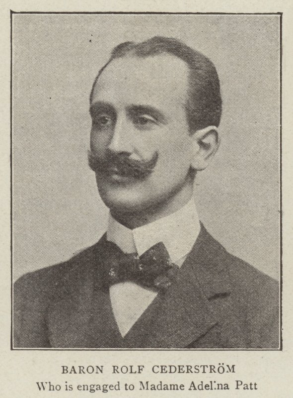 Baron Rolf Cederström av English Photographer