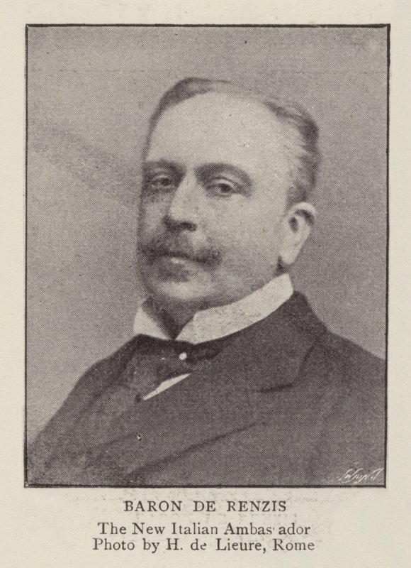 Baron de Renzis av English Photographer