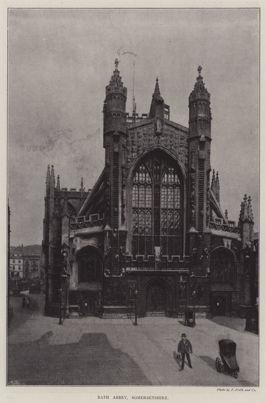 Bath Abbey, Somersetshire av English Photographer