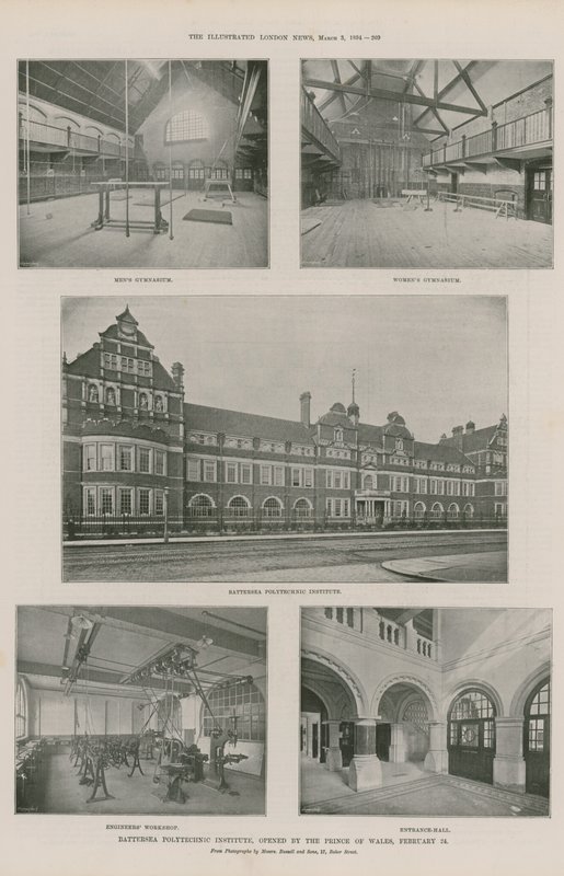 Battersea Polytechnic Institute av English Photographer