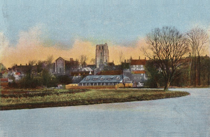 Beccles, Från floden av English Photographer