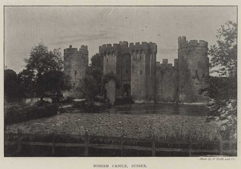 Bodiam Castle, Sussex av English Photographer