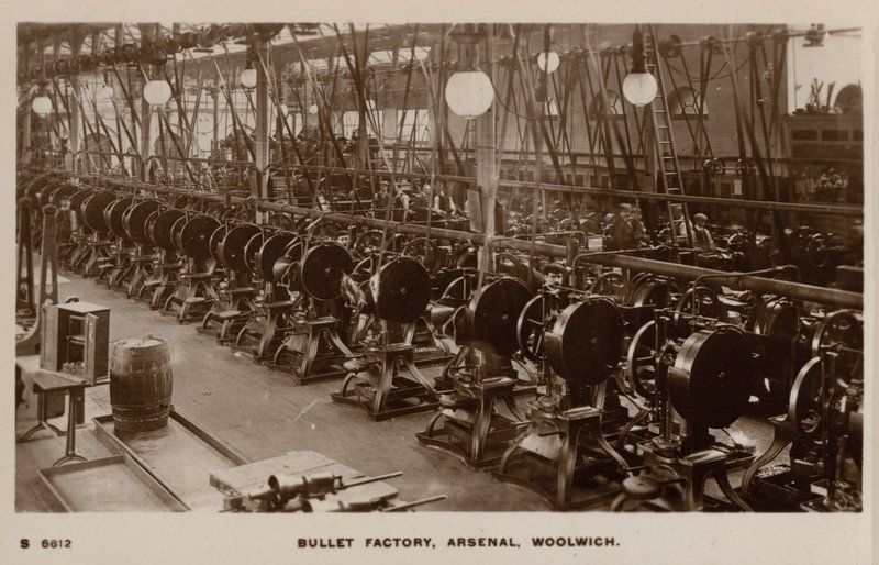 Kulfabrik, Arsenal, Woolwich (s/v foto) av English Photographer