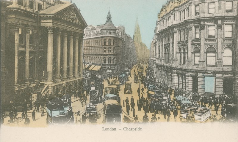 Cheapside, London av English Photographer