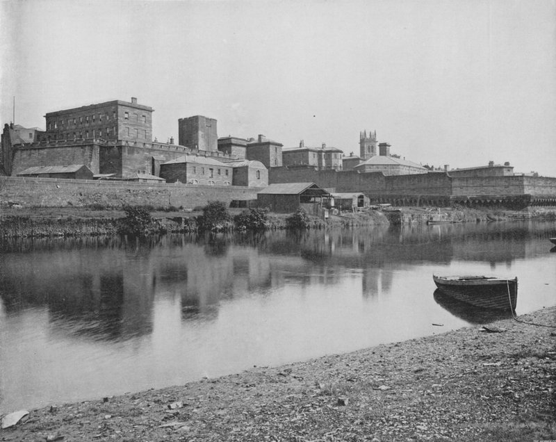 Chester Castle (s/v foto) av English Photographer