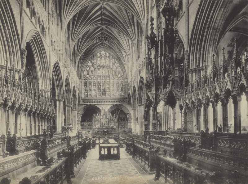 Kör, Exeter Cathedral, Devon av English Photographer